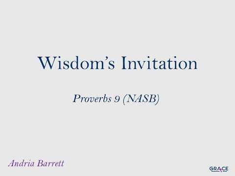 Wisdom’s Invitation | 07.26.2026
