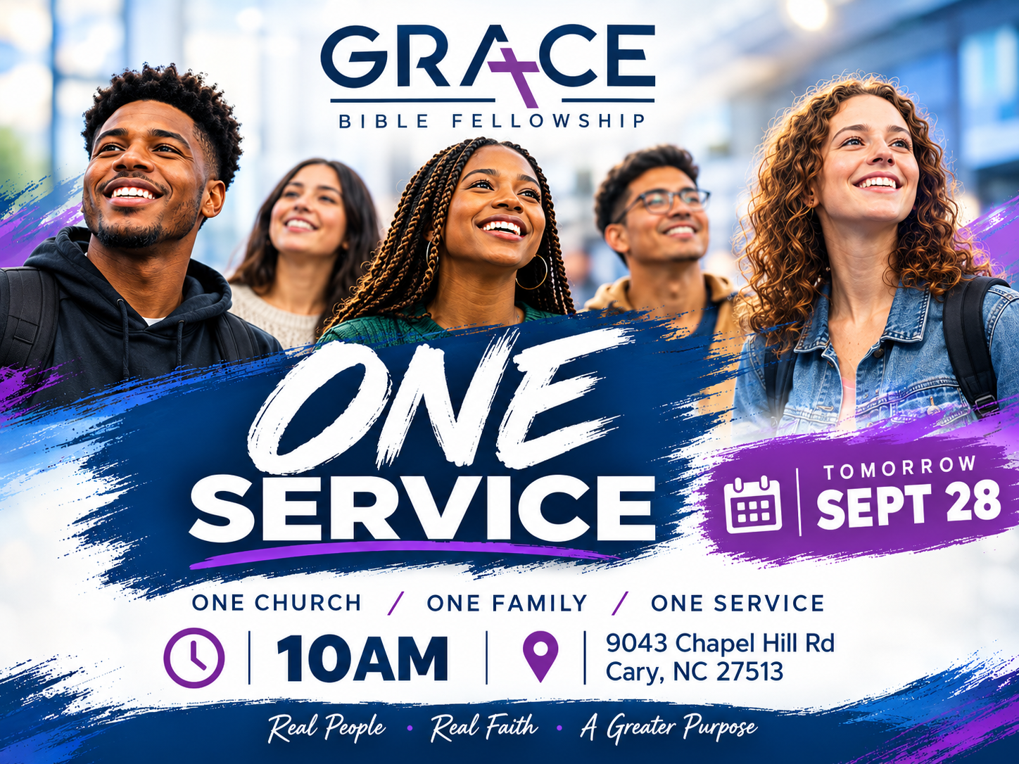 Grace one service flyer 4to3