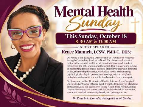Mental Health Sunday | 10.18.2026